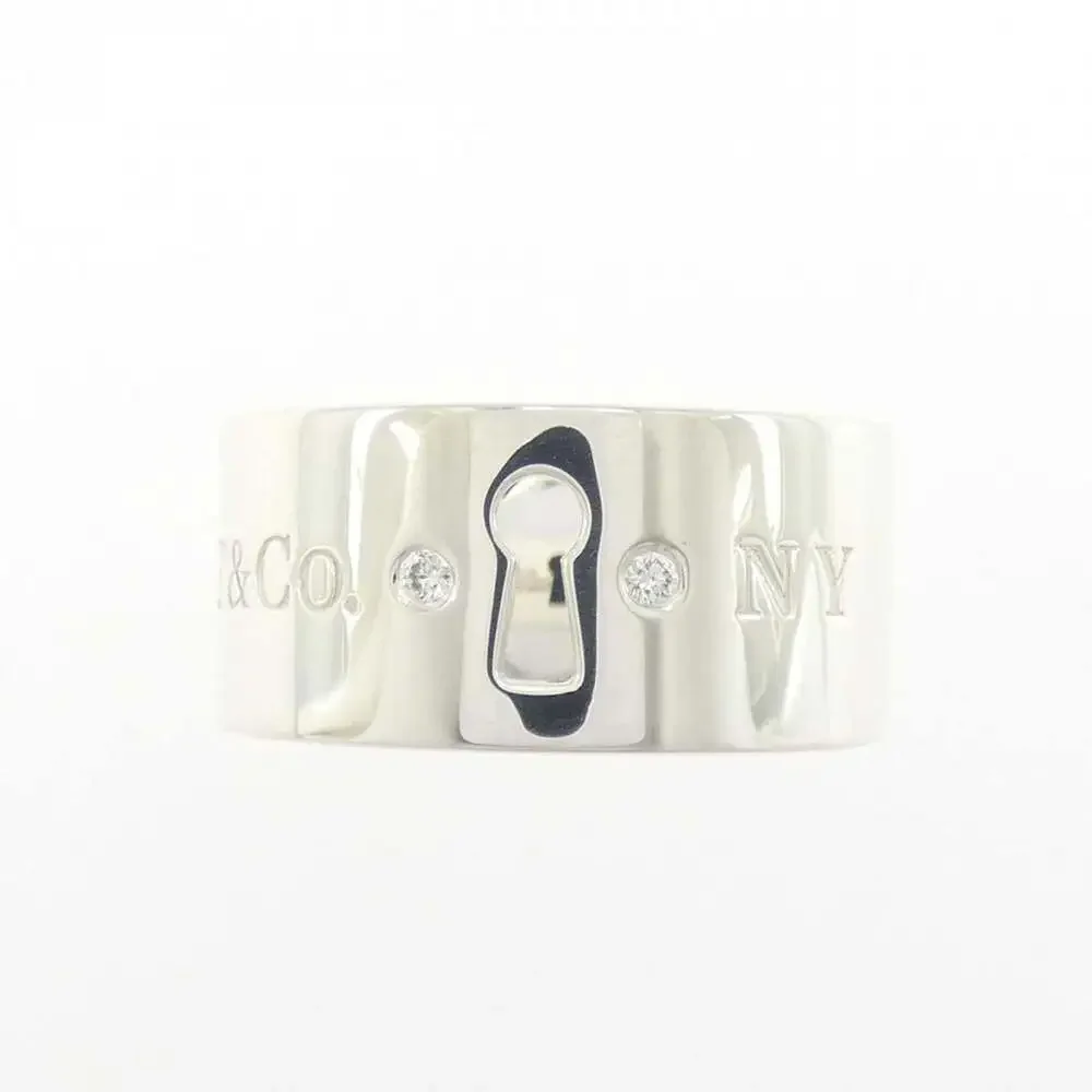 TIFFANY Silver Diamond Ring